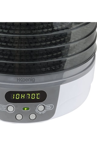 Déshydrateur Alimentaire - 380 W - Gris