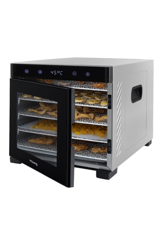 Déshydrateur alimentaire - 650 W - Argenté et noir