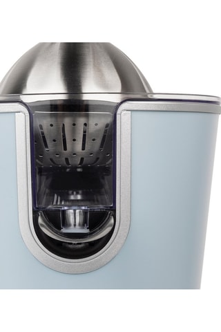 Presse-agrumes en plastique sans BPA - 160 W - Argenté, bleu et noir