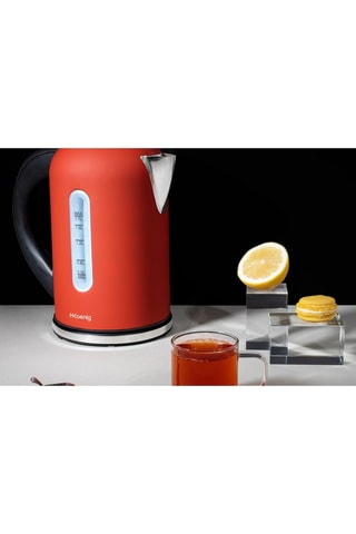 Bouilloire électrique - 1,7 l - 2200 W - Rouge