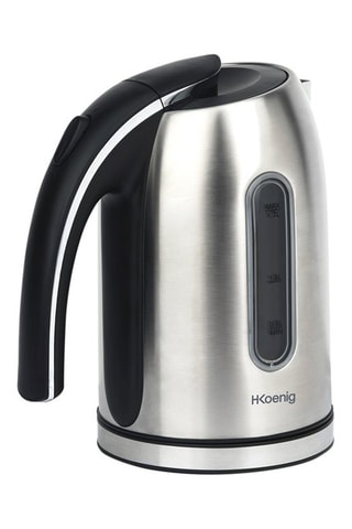 Bouilloire électrique - 1,7 l - 2200 W - Argenté et noir