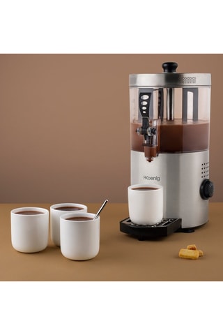 Distributeur de chocolat chaud - 3 l - Argenté