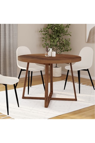 Mesa de comedor extensible Sana - 110/150 x 110 x 75 cm