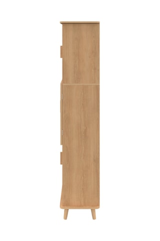 Estantería Faustine de 3 puertas - 80 x 30 x 143 cm 