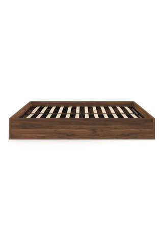 Canapé abatible con somier de nogal Malta - Cama de 160 x 200 cm