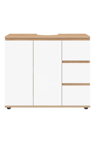 Mueble de lavabo simple de 1 puerta Tom - 70 x 70 x 30 cm
