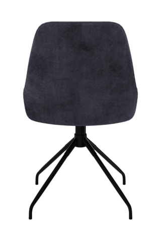 4 sillas Olivia - 47,5 x 79 x 54 cm - Tapizado de terciopelo