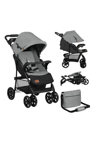 Silla de paseo - Hasta 15 kg - Gris