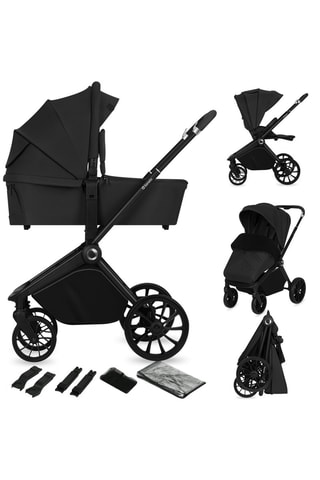 Silla de paseo Mika Plus - Hasta 22 kg - Negro