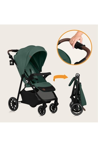 Silla de paseo Emma - Hasta 22 kg - Verde