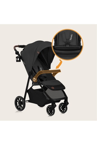 Silla de paseo Emma - Hasta 22 kg - Gris