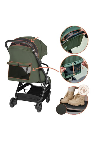 Silla de paseo - Hasta 22 kg - Verde
