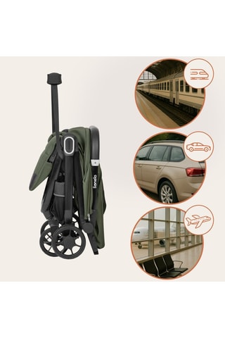 Silla de paseo - Hasta 22 kg - Verde