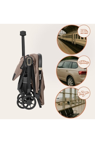 Silla de paseo - Hasta 22 kg - Beige