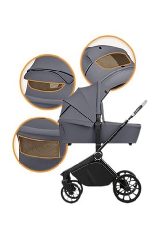 Silla de paseo multiusos 3 en 1 Mika Plus - Verde