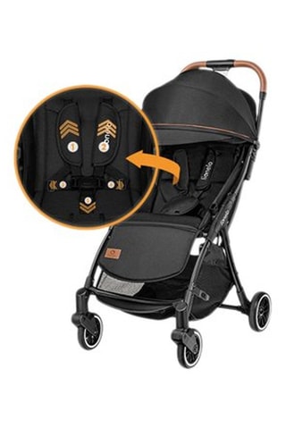 Silla de paseo + accesorios Julie One - Negro