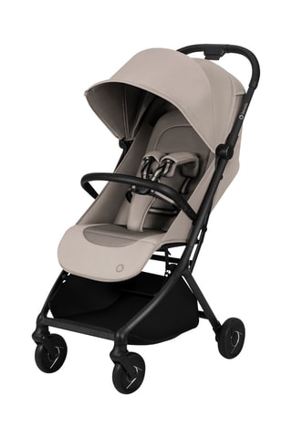 Silla de paseo multiusos 3 en 1 Amber - Hasta 22 kg - Negro y plateado