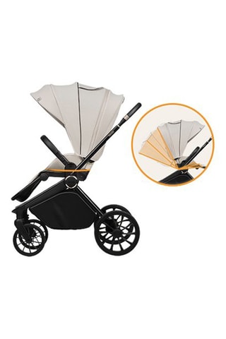 Silla de paseo multiusos 3 en 1 Mika Plus - Beige