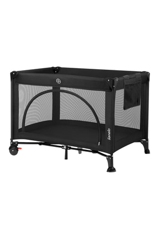 Cuna de viaje Laura - Hasta 15 kg - Negro