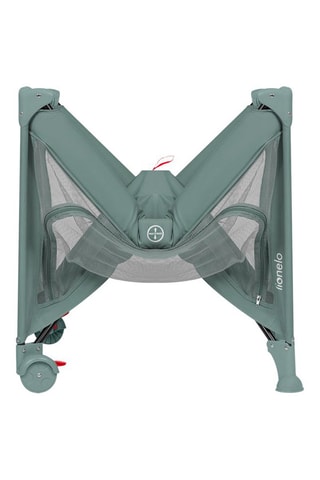 Cuna de viaje Laura - Hasta 15 kg - Verde