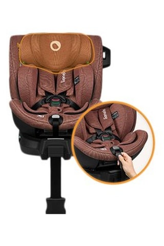 Silla de coche evolutiva Harmony i-Size - De recién nacido a 10 años - Hasta 36 kg - Marrón
