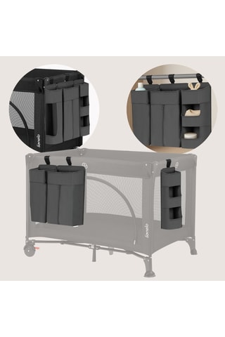 Organizador de cuna de bebé Sidepocket Large