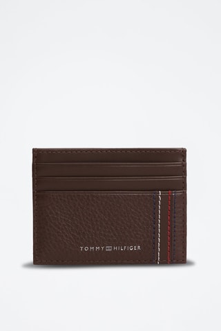 Porte-cartes en cuir - Marron
