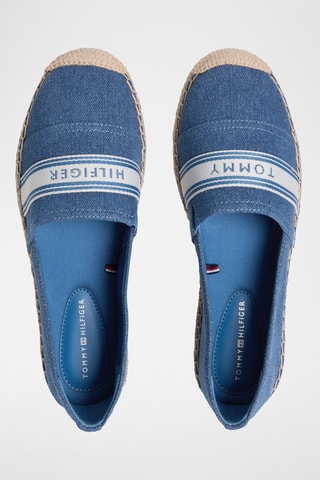 Espadrilles en jean - Bleu