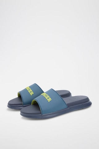 Mules - Bleu pétrole