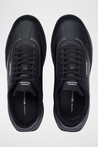 Baskets en cuir - Noir