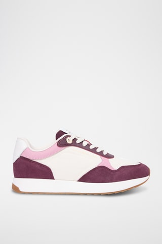 Baskets en cuir - Ecru