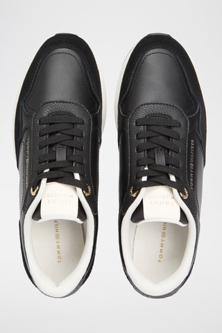 Baskets en cuir - Noir