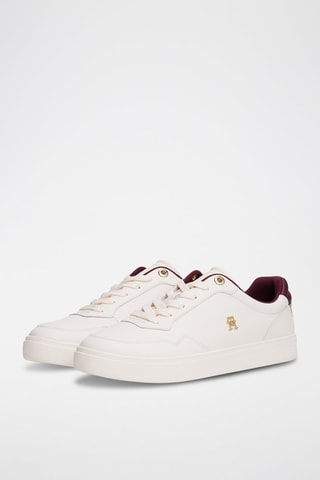 Baskets en cuir nappa - Blanc