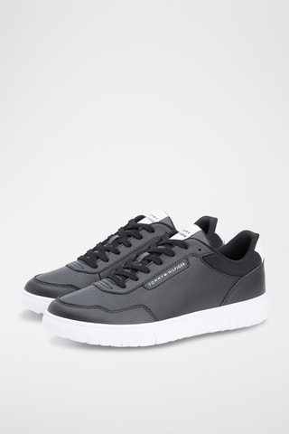 Baskets en cuir - Noir