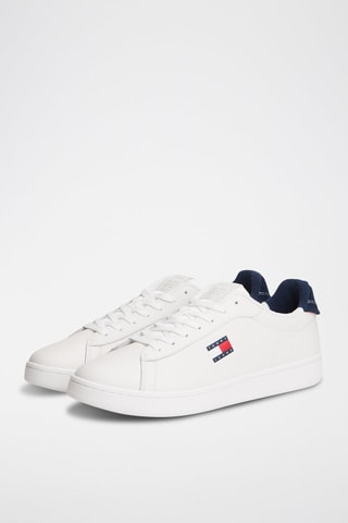 Baskets en cuir - Blanc
