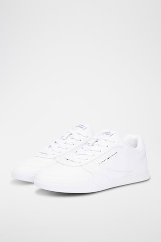 Baskets en croûte de cuir - Blanc