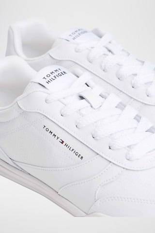 Baskets en croûte de cuir - Blanc