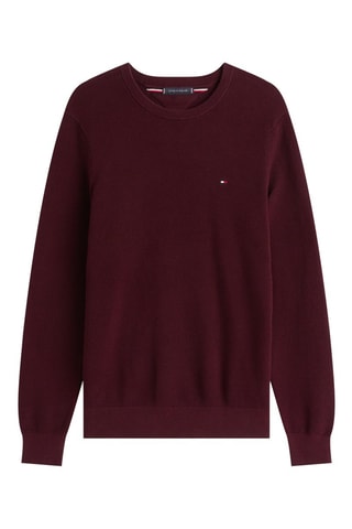 Pull en coton biologique - Rouge brique