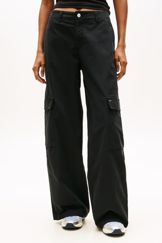 Pantalon cargo wide legs - Noir
