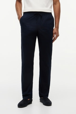 Pantalon slim - Bleu nuit