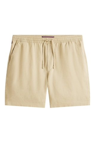Short en lin - Kaki