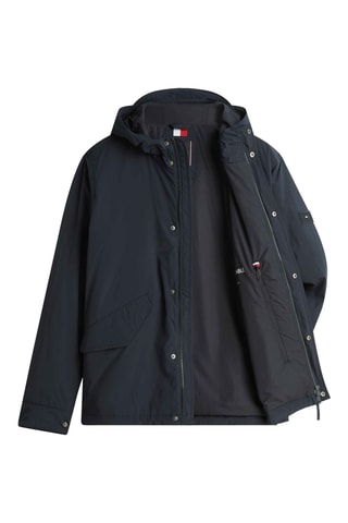 Parka à capuche - Bleu nuit