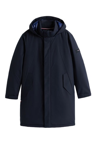 Parka à capuche - Bleu nuit