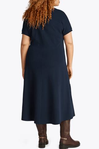 Robe longue - Bleu marine