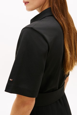 Robe plissée - Noir
