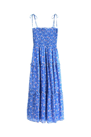Robe longue - Bleu