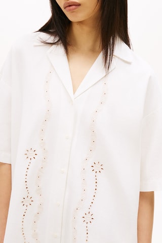 Robe chemise - Blanc