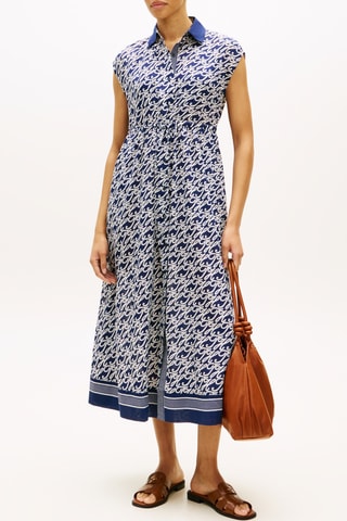 Robe chemise - Bleu marine