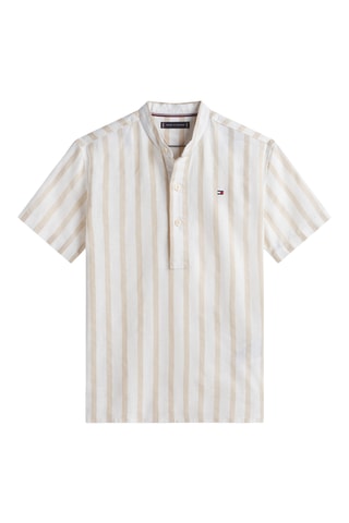 Chemise regular en lin - Beige