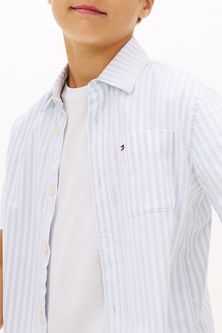 Chemise regular en coton biologique - Ciel